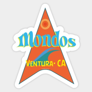 Mondos, Ventura: California Surf Break Sticker